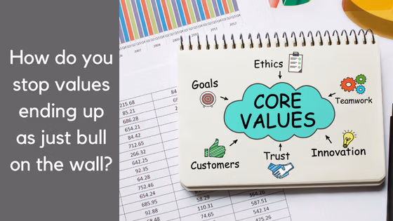 CBA with values? Clearly, you’re not bothered about high performance then