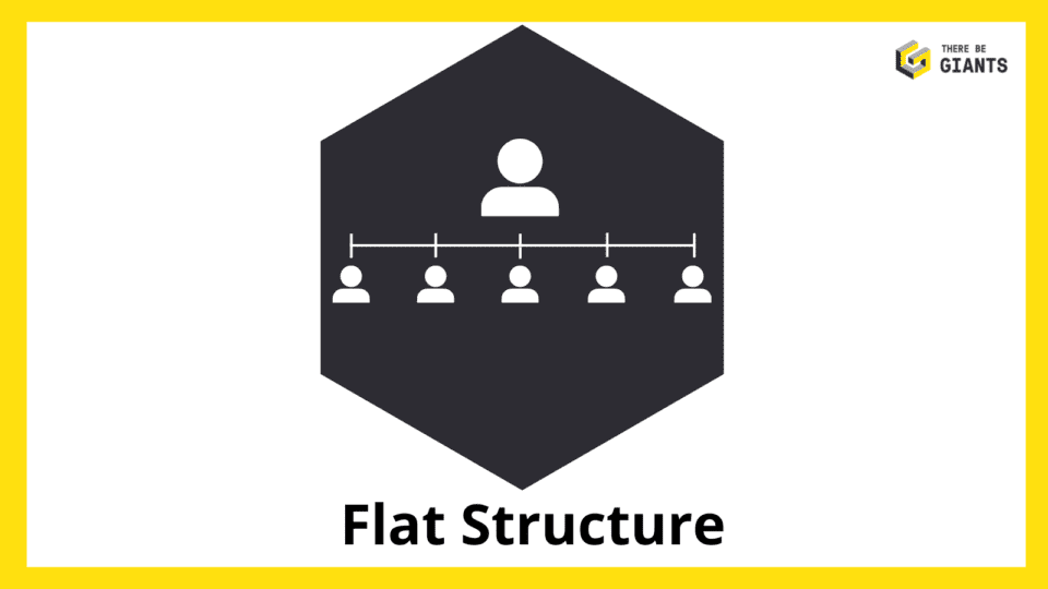 Flat structure diagram