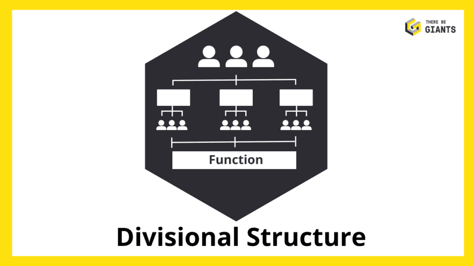 Divisional structure diagram